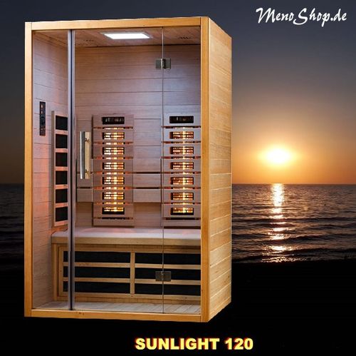 Infrarotkabine-Meno-Sunlight 120