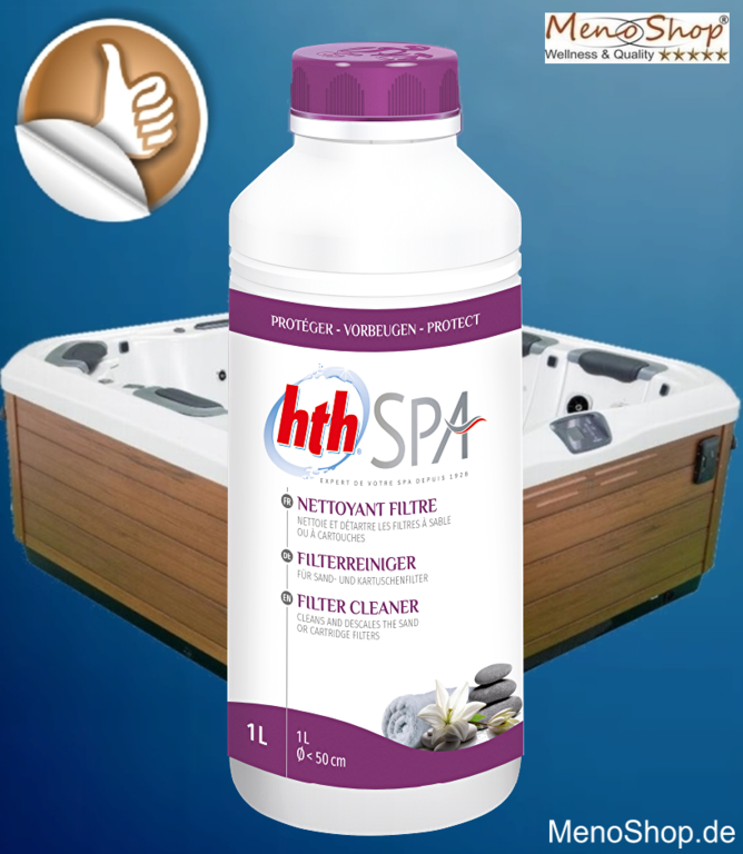 hth Spa Filter-Reiniger (1 Liter)