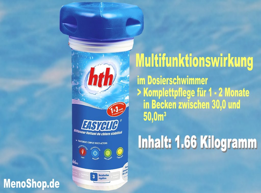 HTH EASYCLIC Komplette Wasseraufbereitung 30-50 m³